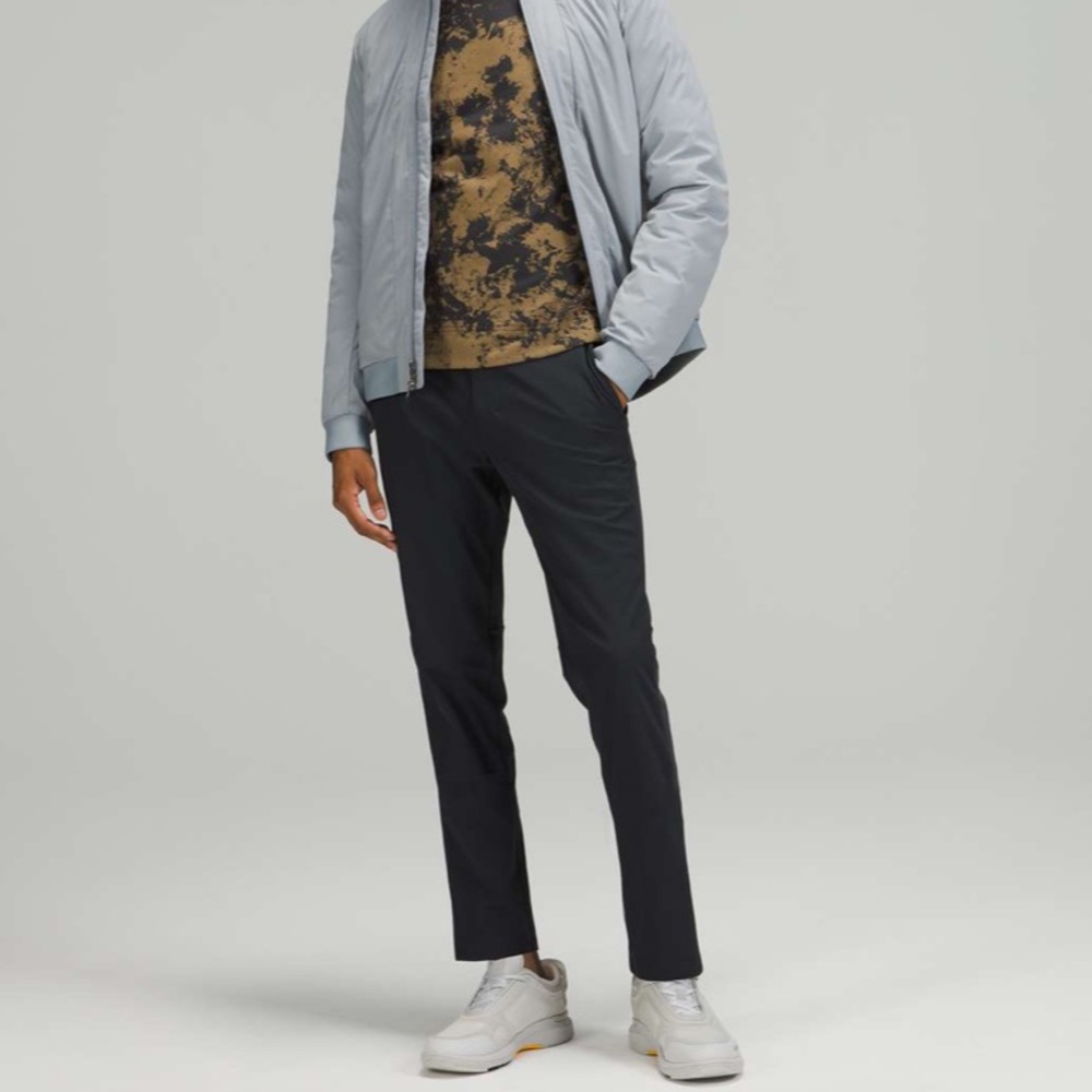 Lululemon Commission Pant Slim 32" Warpstreme Obsidian Black‎